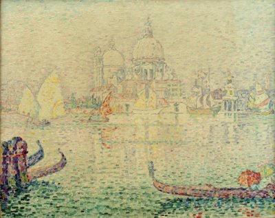 Giudecca Canal, Morning (Venice) by Paul Signac